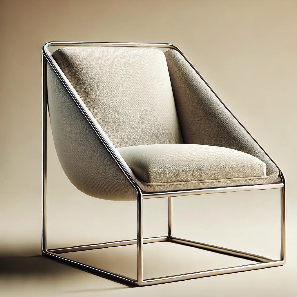 modern armchair